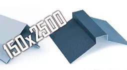 150x150x2500 оцинкованные